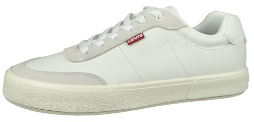 Levi's Herren Munro Sneaker, Brilliant White, 45 EU von Levi's