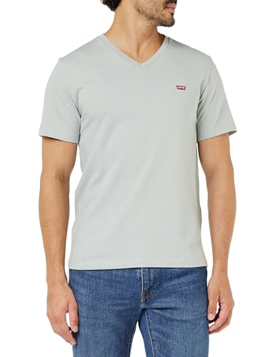 Levi's Herren Original Housemark V-neck NON GRAPHIC TEES, Belgian Block, M EU von Levi's