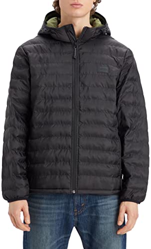 Levi's Herren Pierce Packable Jacke, Jet Black, L von Levi's