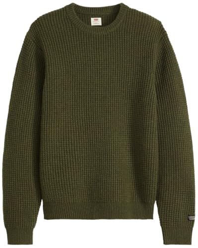 Levi's Herren Presidio Crew Pullover, Autumn Leaves Heathe, L von Levi's
