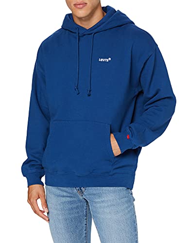 Levi's Herren Red Tab Sweats Hoodie Sweatshirt Navy Peony (Blau) XXS von Levi's