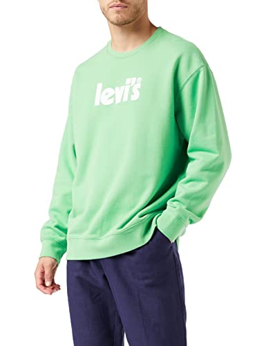 Levi's Herren Relaxd Graphic Crew Poster Crew Peppermint () XL von Levi's