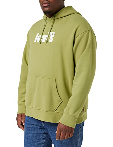 Levi's Herren Relaxed Graphic Sweatshirt Hoodie Kapuzenpullover,Poster Cedar,L von Levi's