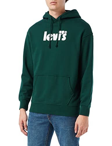 Levi's Herren Relaxed Graphic Sweatshirt Hoodie Kapuzenpullover,Poster Ponderosa Pine,XXL von Levi's