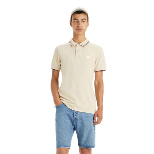 Levi's Herren Slim HOUSEMARK Polo Multi-Color, Nature Tipping Fog, XXL von Levi's