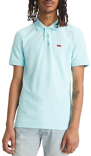 Levi's Herren Slim Housemark Polo Hemd,Waterspout,XL von Levi's