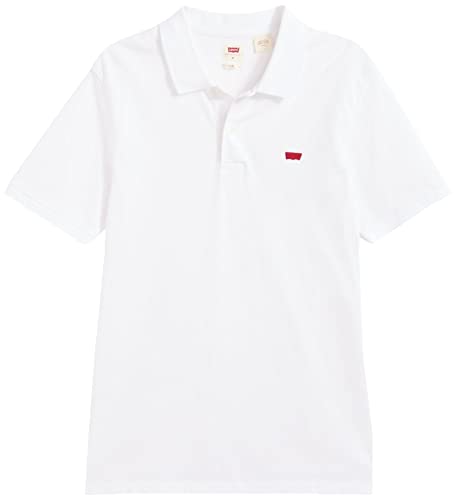 Levi's Herren Slim Housemark Polo Hemd,Bright White,S von Levi's