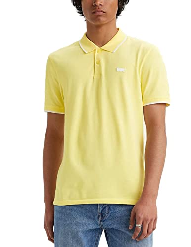 Levi's Herren Slim Housemark Polo Hemd,Quarter Tipping Lemonade,S von Levi's