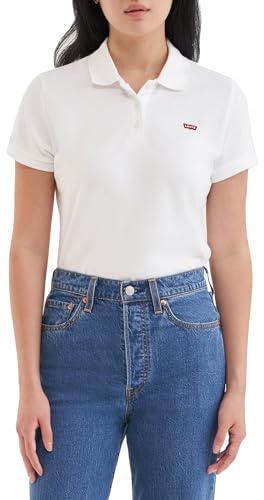 Levi's Herren Slim Housemark Polo Hemd,White,L von Levi's