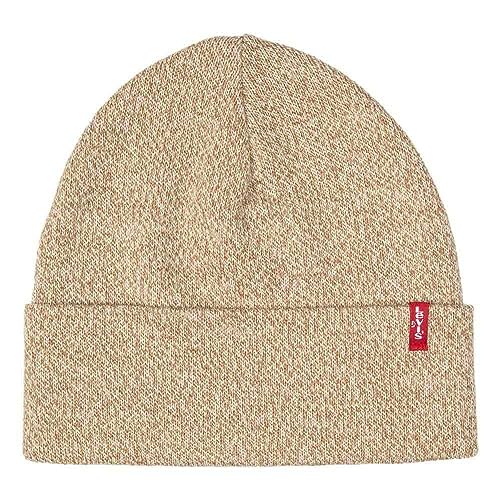 Levi's Herren & Unisex Headgear Beanie, Cream Levi's Herren & Unisex Headgear Beanie, Cream von Levi's