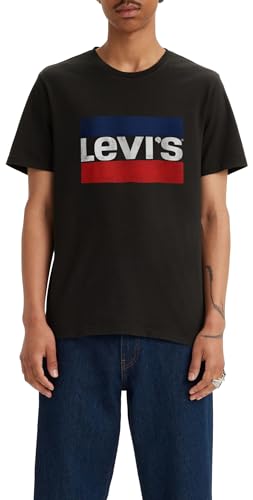 Levi's Herren Sportswear Logo Graphic T-Shirt,Sportswear Beautiful Black+,L von Levi's