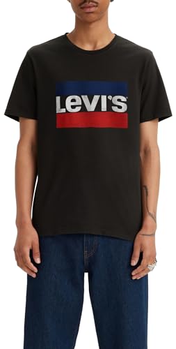 Levi's Herren Sportswear Logo Graphic T-Shirt,Sportswear Beautiful Black+,S von Levi's