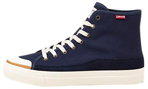 Levi's Herren Square High Sneakers, Dunkelblau, 40 EU von Levi's