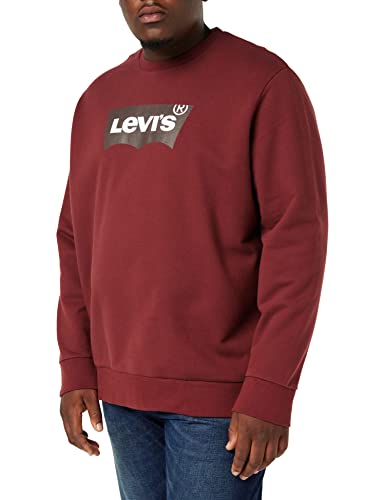 Levi's Herren Standard Graphic Crew Sweatshirt,Batwing Crew Port,M von Levi's