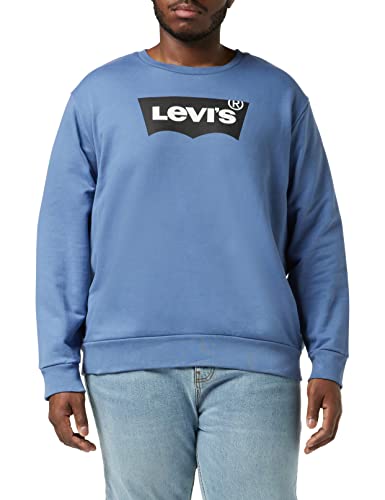 Levi's Herren Standard Graphic Crew Sweatshirt,Sunset Blue,L von Levi's