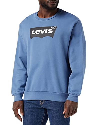 Levi's Herren Standard Graphic Crew Sweatshirt,Sunset Blue,XS von Levi's