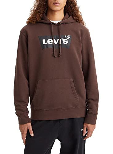 Levi's Herren Standard Graphic Hoodie Sweatshirt Hot Fudge (Schwarz) S von Levi's
