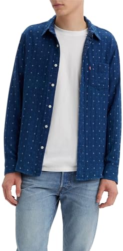 Levi's Herren Sunset 1 Pocket Standard Blues, Grid Indigo Double Cloth, XL von Levi's