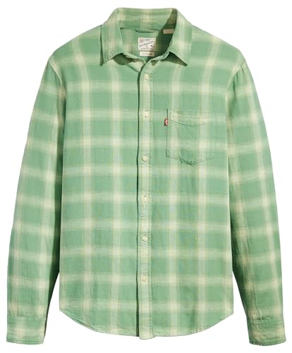 Levi's Herren Sunset 1-Pocket Standard Hemd,Raphael Plaid Feldspar,XS von Levi's