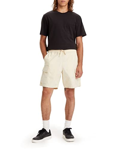 Levi's Herren Surplus Cargo Short , Bleached Sand, Neutral, S von Levi's