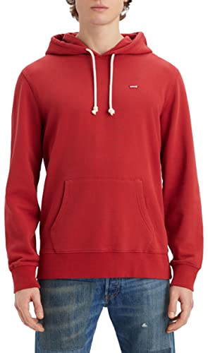 Levi's Herren Sweatshirt Hoodie, Rhythmic Red, L von Levi's