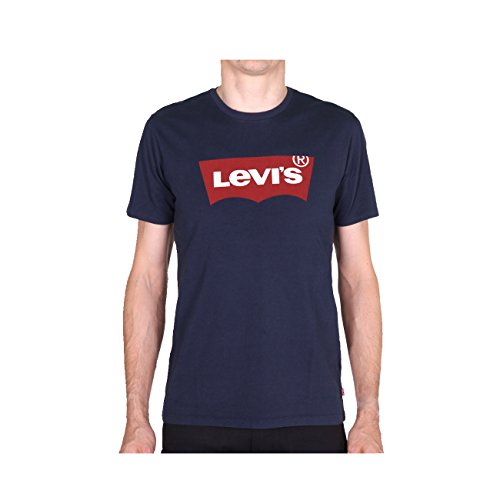 Levi's Herren Graphic Set-In Neck T-Shirt, Dress Blues, S von Levi's