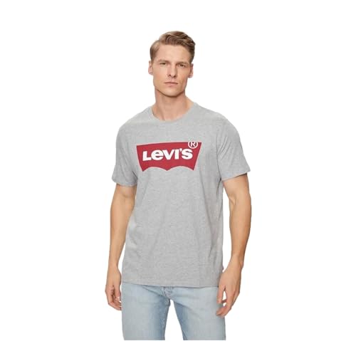 Levi's Herren Graphic Set-In Neck T-Shirt, Grey, S von Levi's