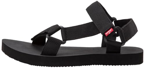 Levi's Herren Tahoe 2.0 Sandals, Full Black, 44 EU Levi's Herren Tahoe 2.0 Sandals, Full Black, 44 EU von Levi's