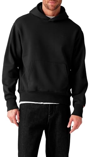 Levi's Herren The Authentic Hoodie Kapuzenpullover, Black Agate Garment DYE F Black Agate, L von Levi's