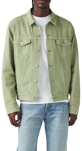Levi's Men's The Trucker Jacket Coat, Aloe Vera GD LTWT TK, S Levi's Men's The Trucker Jacket Coat, Aloe Vera GD LTWT TK, S von Levi's