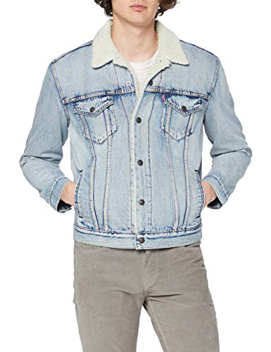 Levi's Herren Type 3 Sherpa Trucker Jacket, Stonebridge, XS von Levi's