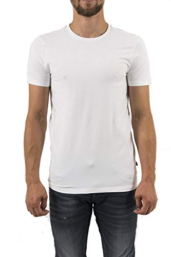 Levi's Herren Levis 200sf Crew 2p Unterhemd, Weiß (White 300), Small (2er Pack) von Levi's