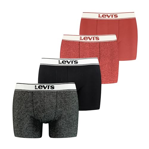 Levi's Herren Vintage Heather Organic Cotton Bodywear, Black/red, XXL von Levi's