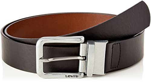 Levi's Herren Classic Reversible Belt, Regular Black, 85 von Levi's