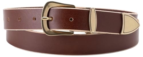 Levi's Herren Western Belt, Brown, 95 von Levi's