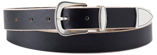 Levi's Herren Western Belt, Regular Black, 115 von Levi's