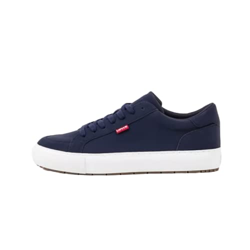 Levi's Herren Woodward Rugged Low Sneakers, Marineblau, 41 EU von Levi's