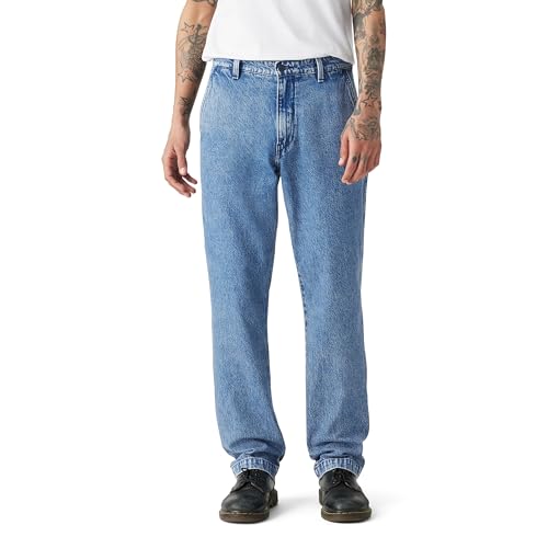 Levi's Herren XX Authentic Relaxed Chino Quarter Past Mid Wash Blue 33 32 von Levi's