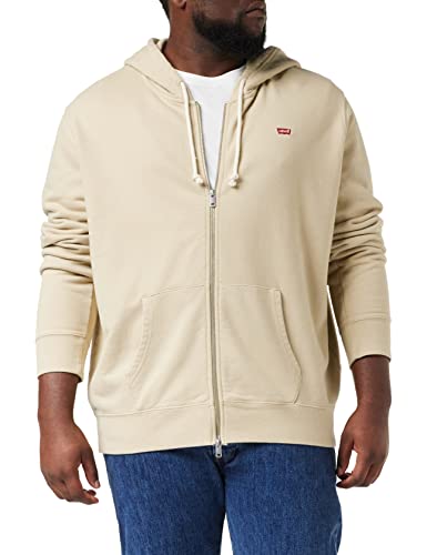Levi's Herren Zip Up Sweatshirt Fields Of Rye (Neutral) S von Levi's