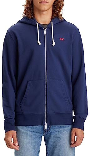 Levi's Herren New Original Zip Up Sweatshirt, Naval Academy, XS von Levi's