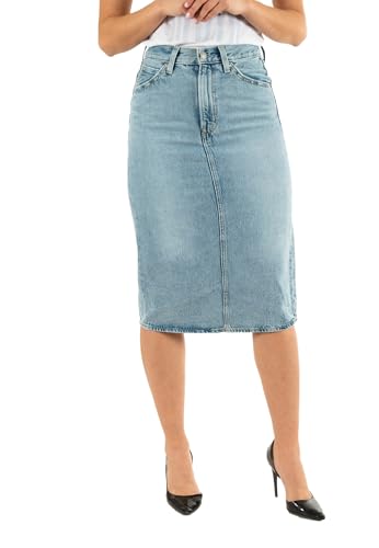 Levi's Hr Back Slit Skirt Riveting Clean Hem von Levi's