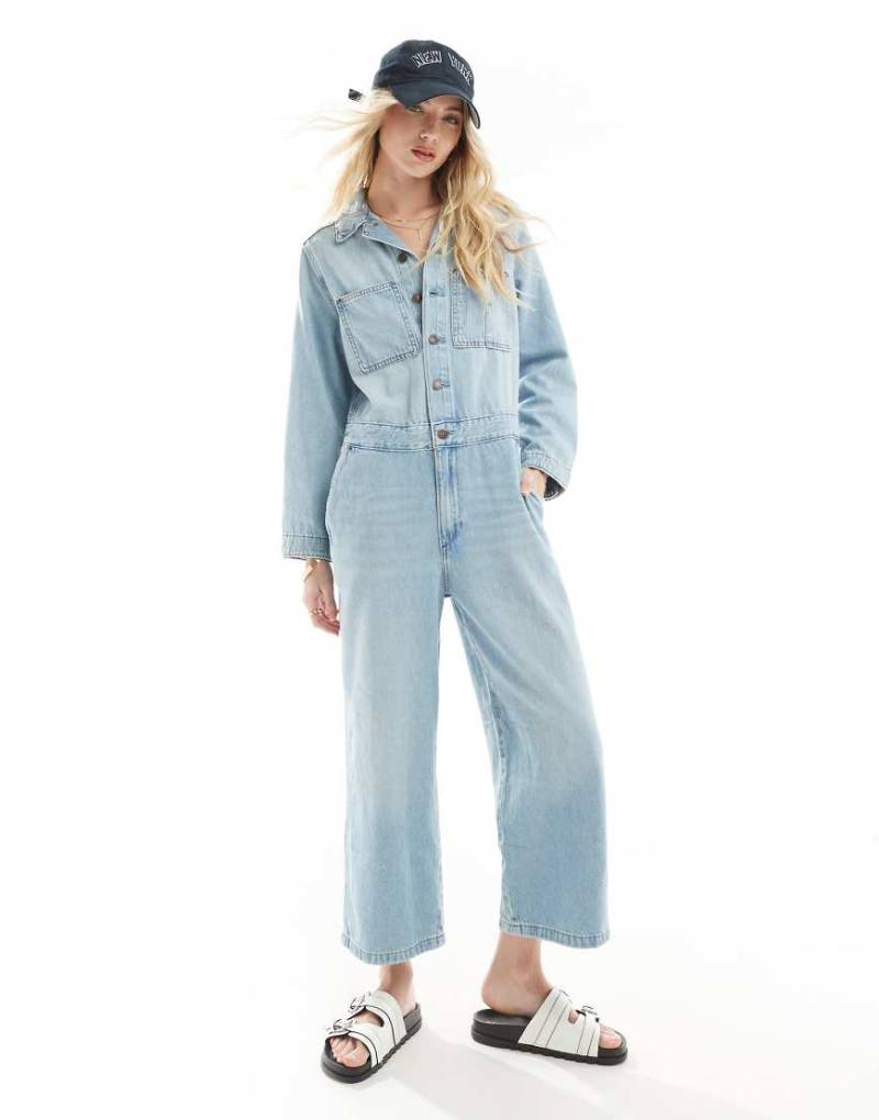 Levi's - Iconic - Jeans-Overall in hellblauer Waschung von Levi's