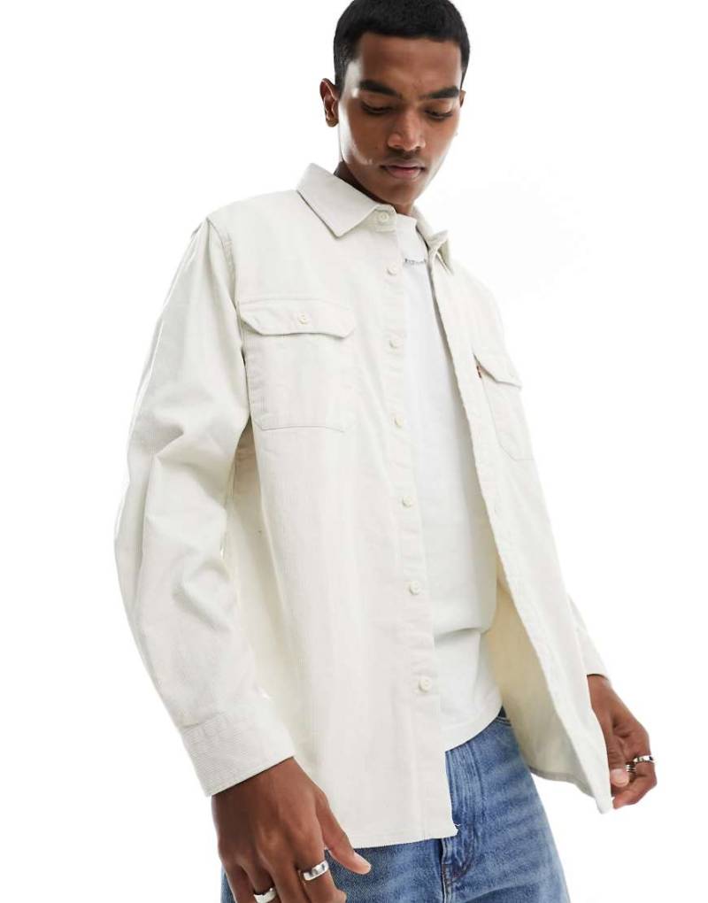 Levi's - Jackson Worker - Hemd in Creme-Weiß von Levi's