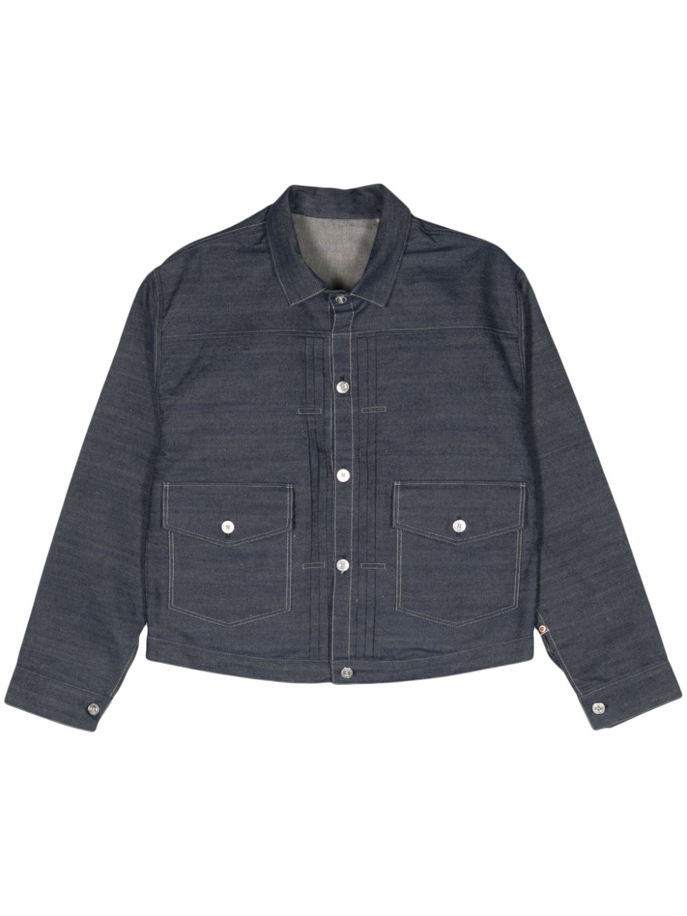 Levi's Jeans-Hemdjacke mit Faltendetail - Blau von Levi's