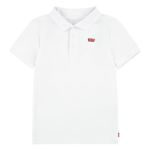 Levi's Garçon Back Neck Tape Polo Jungen Lvb Nackenband 8ea893 Polohemd, weiß, 8 Jahre, cremefarben von Levi's