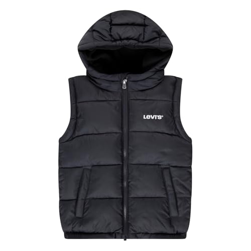 Levi's Jungen Lvb Essential Vest Jacke, Schwarz, 10 Jahre von Levi's