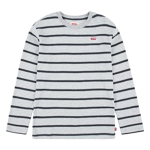 Levi's Kids Lvb levis striped thermal Jungen Gris Clair 10 Jahre von Levi's