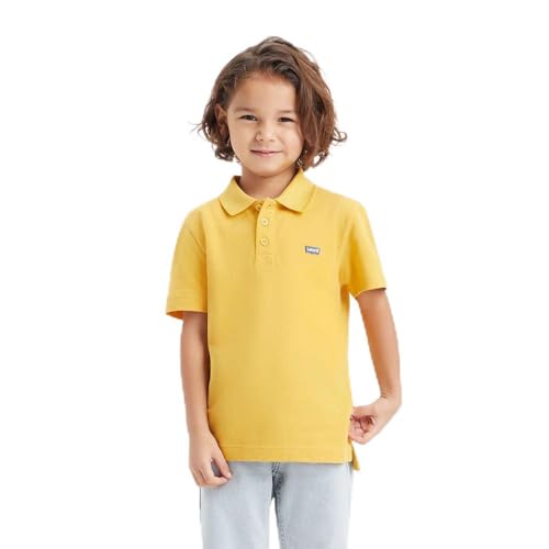 Levi's Jungen Lvb Nackenband Polo 8ea893 Polohemd, Eigelb Gelb, 3 Jahre von Levi's