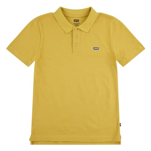 Levi's Jungen Poloshirt Lvb Nackenband Polo 9ea893 Polohemd, Eigelb Gelb, 14 Jahre, Yolk Yellow von Levi's