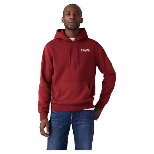 Levi's Kapuzenpullover Herren, Rope Batwing Lc Hoodie Chocolate Truffle, L von Levi's